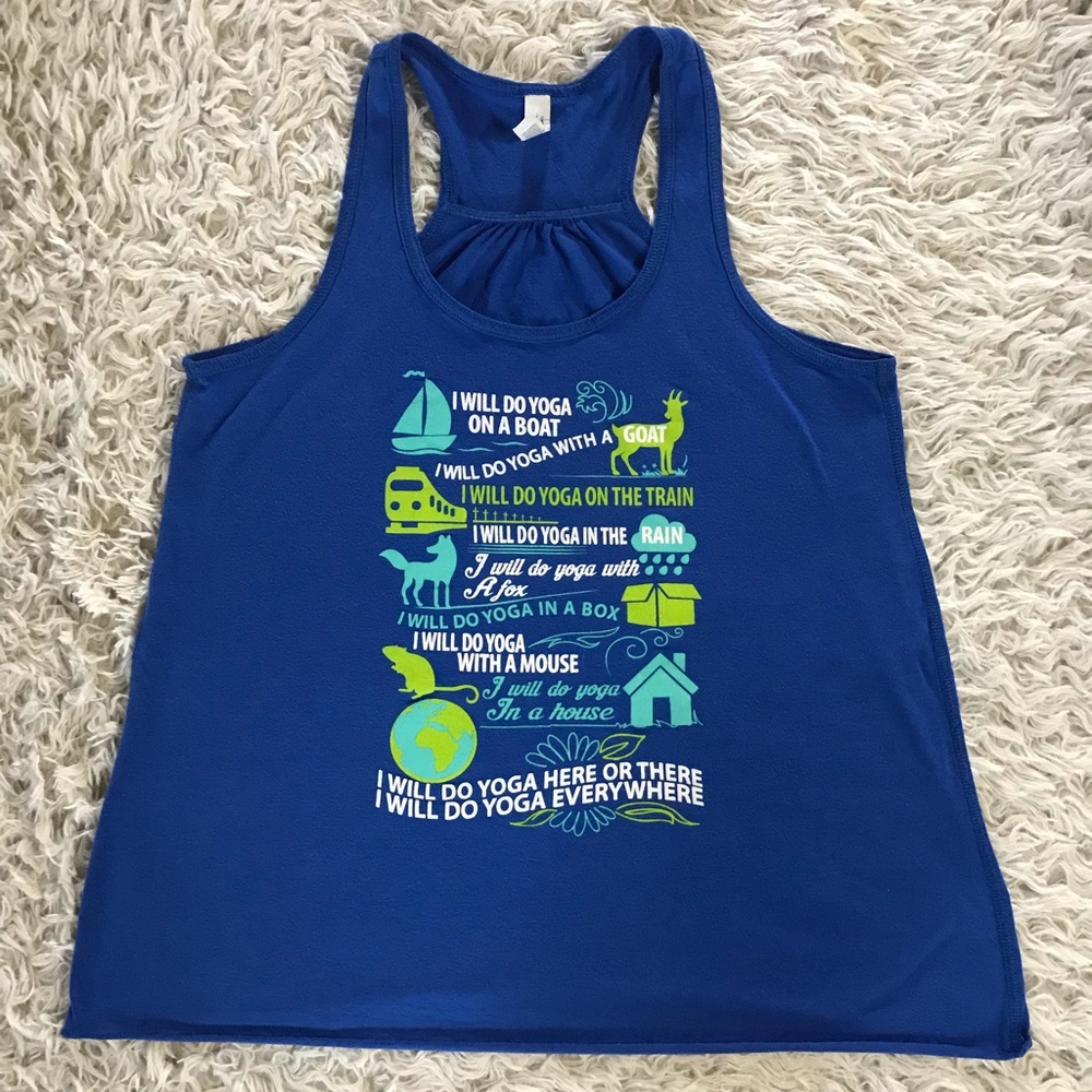 Cute yoga 🧘 tank